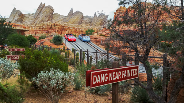 Radiator Springs Racers ride